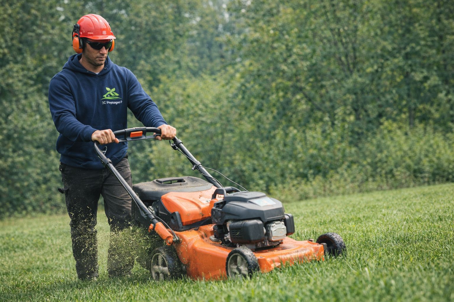 Entretien de jardin réalisé par JC Paysage
