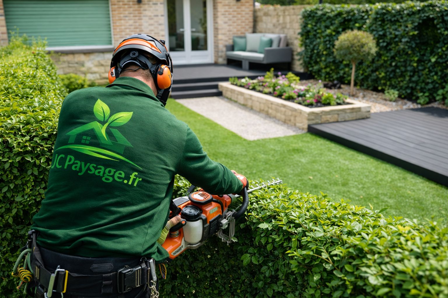 Aménagement extérieur et entretien jardin JC Paysage